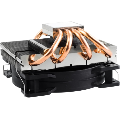 be quiet! Shadow Rock LP 130W TDP Low Profile CPU Cooler | Intel Compatible 1700 1200 1150 1151 1155 2011 Square ILM | AMD-AM4 | Silver | BK002