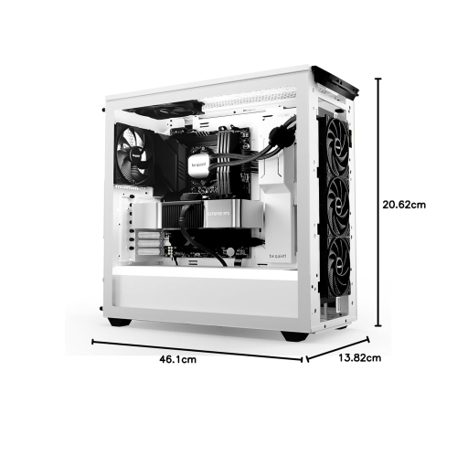be quiet! Pure Loop 2 360 mm All-in-One Water Cooling for Overclocked AMD/Intel Systems, 3x Pure Wings 3 PWM High-Speed Fans, Double Decoupled PWM