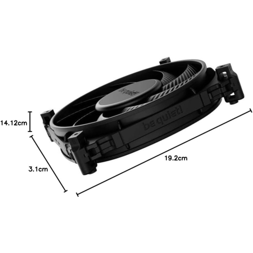 be quiet! Silent Wings 4 120mm PWM High Speed 2500 Premium Low Noise Cooling Fan | 4-Pin | BL094