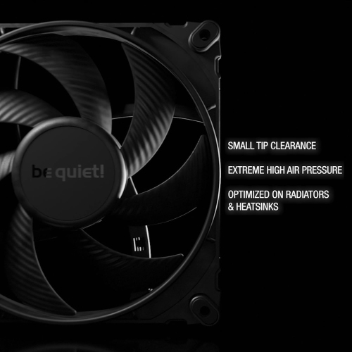 be quiet! Silent Wings Pro 4 120mm PWM 3000 Premium Low Noise Cooling Fan | 4-Pin | BL098