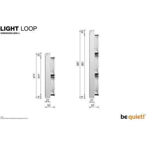 be quiet! Light Loop 360mm | All in One Water Cooling System | White | BW023