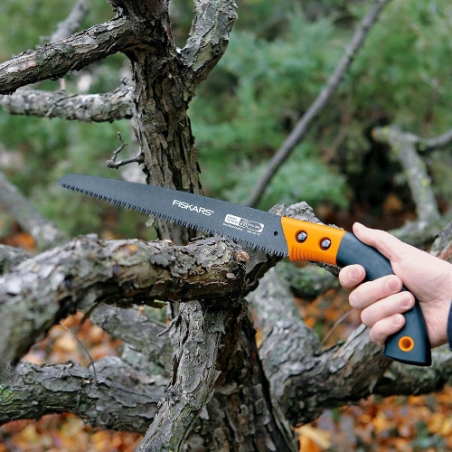 Scie à élaguer à poignée fixe Fiskars - 13&nbsp;po