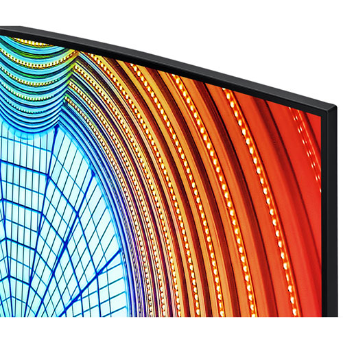 Moniteur FreeSync DEL incurvé VA QHD 100 Hz de 34 po de Samsung avec temps de réponse gris à gris de 5 ms - Noir