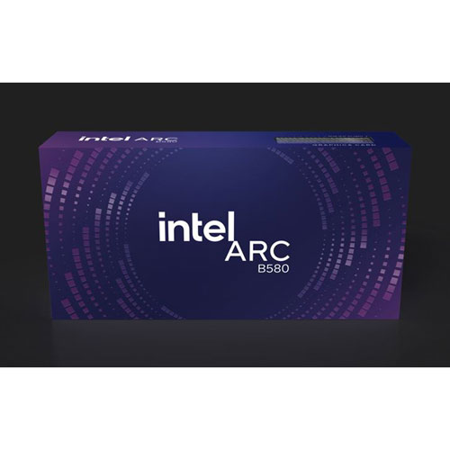 Carte graphique Arc B580 d'Intel avec mémoire GDDR6 de 12 Go