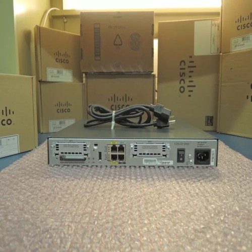 REFURBISHED GOOD CISCO1841-ADSL2 Integrated Services Routers . 90 Days warranty Real time