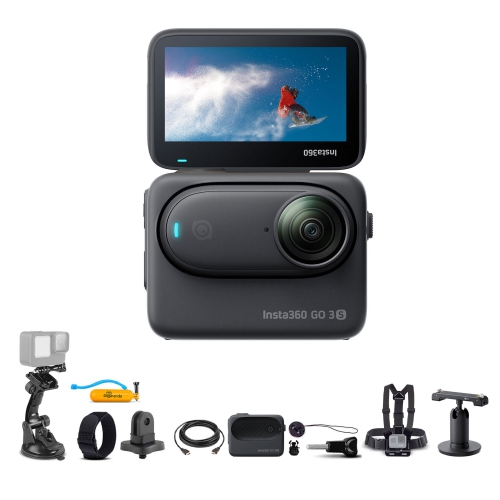 Insta360 GO 3S 128&nbsp;Go Edition + trousse d'accessoires 50-en-1 et plus encore