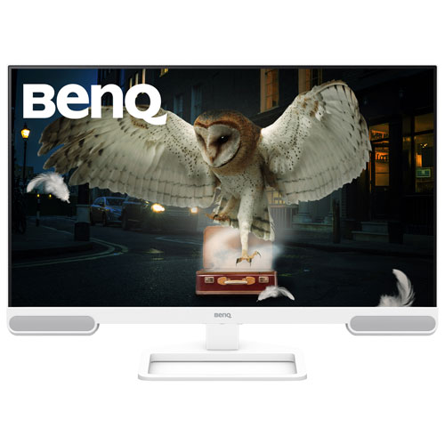 Moniteur de jeu DEL IPS Ultra HD 4K 60 Hz de 27 po de BenQ avec temps de réponse gris à gris de 5 ms - Blanc