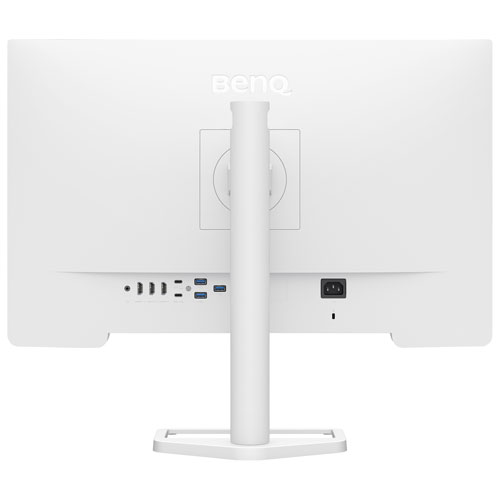 Moniteur de jeu DEL IPS Ultra HD 4K 60 Hz de 27 po de BenQ avec temps de réponse gris à gris de 5 ms - Blanc