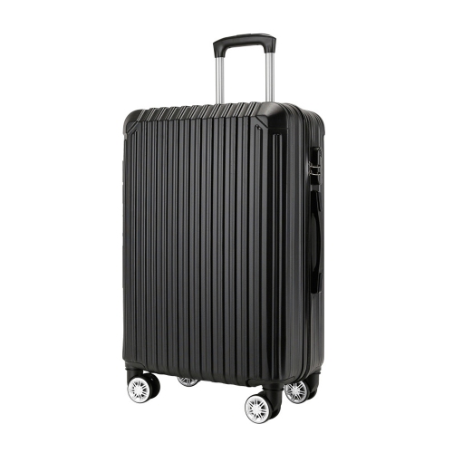 Valise rigide à 360 roulettes pivotantes d'AxGear – Valise de voyage avec verrou de mot de passe de 28&nbsp;po