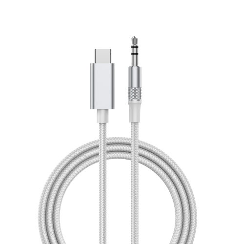 Câble USB-C à auxiliaire d'AxGear; Câble USB-C à 3,5 mm; Adaptateur audio pour l'auto; mâle à mâle