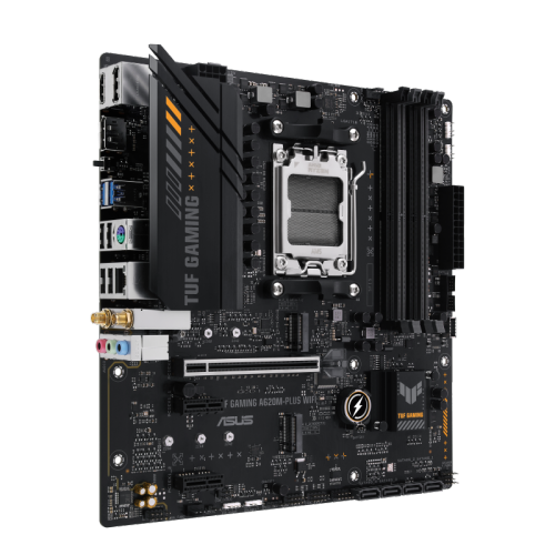 ASUS TUF Gaming A620M-Plus WiFi Micro ATX Motherboard – AMD A620, DDR5, WiFi 6