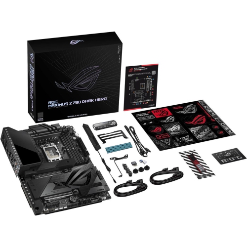 Carte mère de jeu ROG Maximus Z790 Dark Hero ATX d'ASUS – Z790 d'Intel, DDR5, Wi-Fi 6E