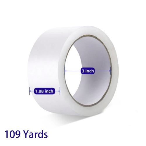 axGear Packaging Tape Shipping Moving Box Mail Warehouse 1.8 in x 109 Yard 100M 6 Roll