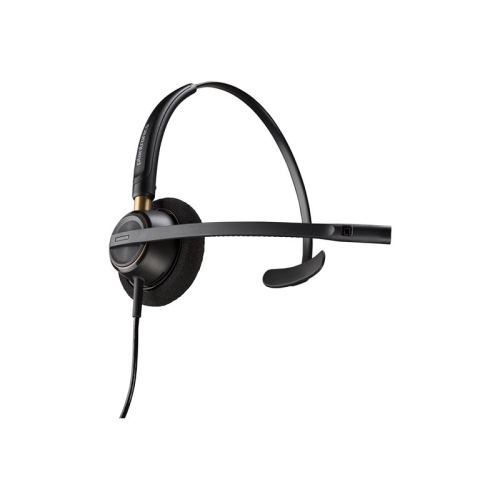 Casque d'écoute à suppression du bruit Poly EncorePro 510D avec microphone de HP - Noir