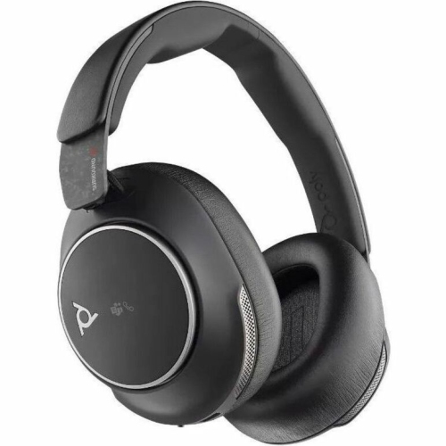 HP Poly Voyager Surround 80 Over-Ear Noise Cancelling Wireless Headset with Mic - Black