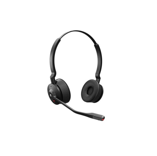 Jabra Engage 55 SE On-Ear Noise Cancelling Wireless USB-A MS Stereo Headset with Mic - Black