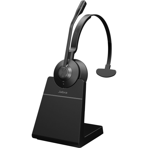 Jabra Engage 55 SE On-Ear Noise Cancelling Wireless USB-A MS Stereo Headset with Stand - Black