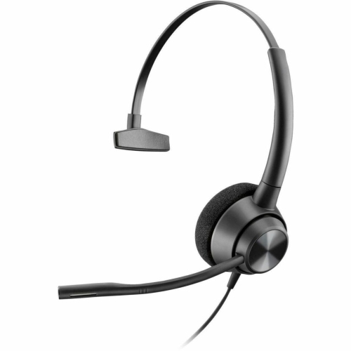 Casque d'écoute mono à suppression du bruit Poly EncorePro 310 de HP avec micro - Noir