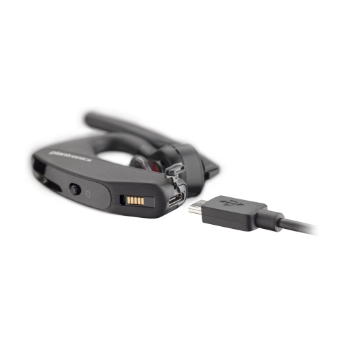 Casque d'écoute USB-A à suppression du bruit Poly Voyager 5200 de HP avec microphone - Noir