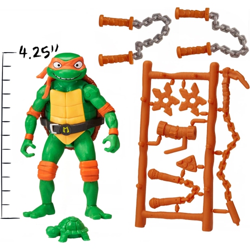 Teenage Mutant Ninja Turtles 5 Inch Action Figure Mutant Mayhem - Michelangelo