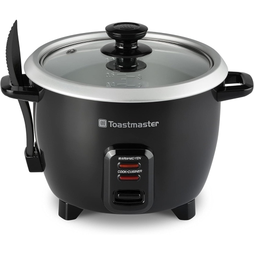 TOASTMASTER  10 Cup Rice Cooker- In Black