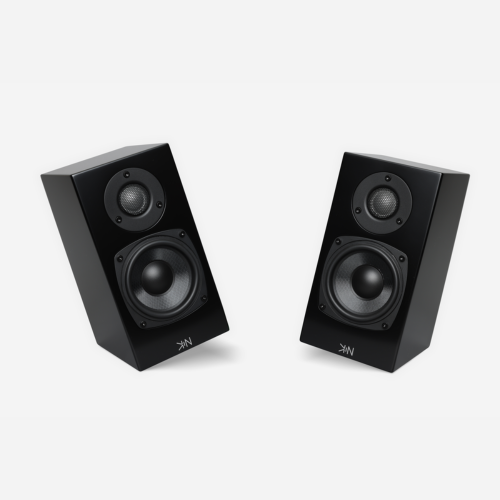 KIN by Totem AMP & ONE Bookshelf Speaker Combo - Black