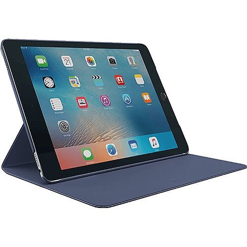 Étui flexible à charnière de Logitech avec support à angle variable pour iPad Pro de 9,7&nbsp;po d'Apple | Couleur&nbsp;: Bleu