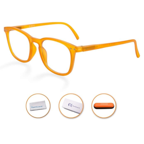 EYEGUARD Blue Light Blocking Computer Glasses for Kids,UV Protection Anti Eyestrain Lens for Boys and Gilrs(5-12 Years Old)