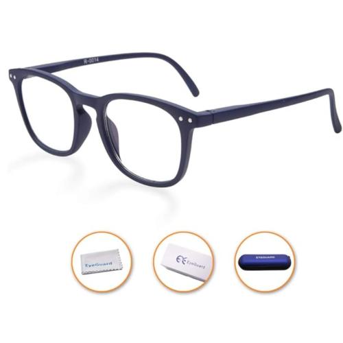 EYEGUARD Blue Light Blocking Computer Glasses for Kids,UV Protection Anti Eyestrain Lens for Boys and Gilrs(5-12 Years Old)