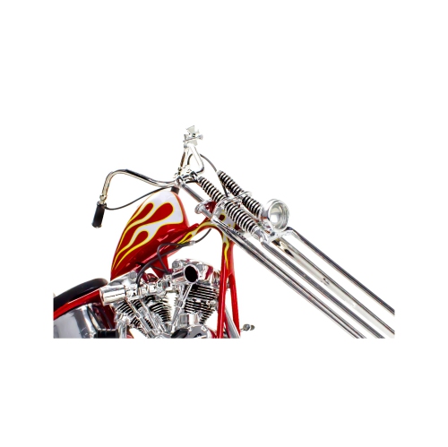Revell 17326 L.A. Street Chopper 1:8 Scale 107-Piece Skill Level 5 Model Motorcycle Bike Building Kit,White