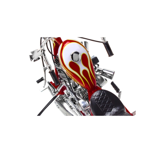 Revell 17326 L.A. Street Chopper 1:8 Scale 107-Piece Skill Level 5 Model Motorcycle Bike Building Kit,White