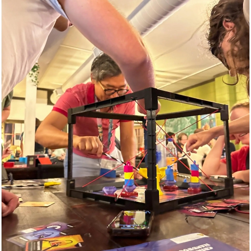 Tiny Laser Heist - A Hilariously Awkward 3D Heist Game, 3+ Players, Every Round is a Mini Escape Room