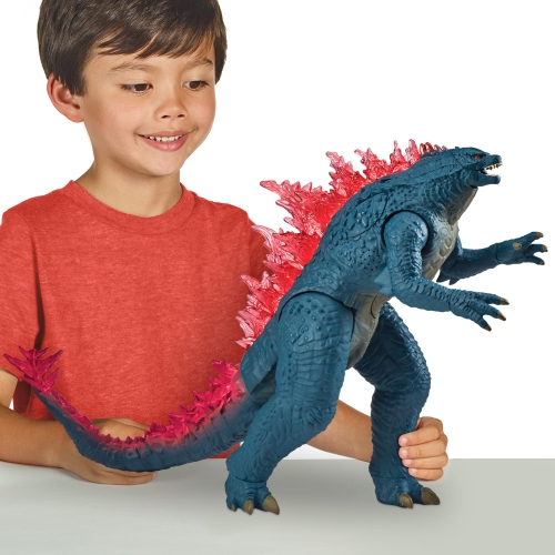 Godzilla x Kong : The New Empire : 13" Mega Deluxe Heat Ray Misting Breath Godzilla Figure by Playmates Toys