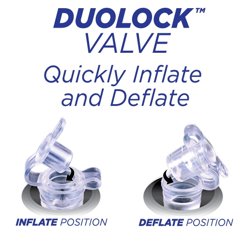 Aqua Luxury Water Lounge, X-Large, Inflatable Pool Float with Headrest, Backrest & Footrest, Palm Beach Flamingo