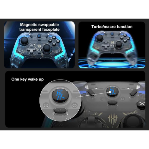 REDMAGIC Wireless Gaming Controller with Charging Dock, Bluetooth Controller Gamepad Game Controller for PC/Steam/iPhone/Android/Switch, PC