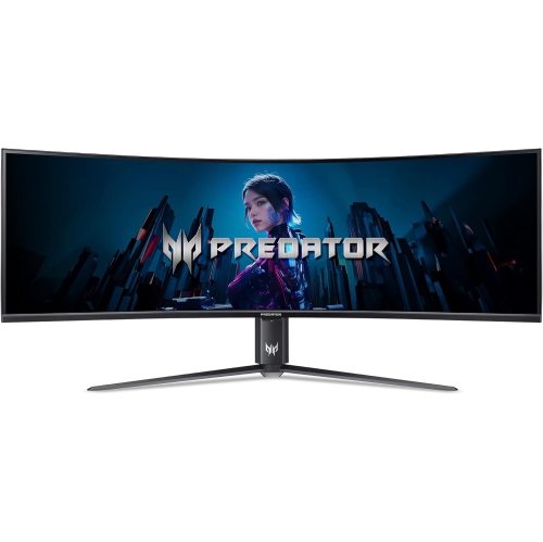 Open Box - Acer Predator 57" Curved Dual 4K UHD 120Hz 1ms AMD FreeSync Premium Gaming Monitor w/ 2 Years Warranty