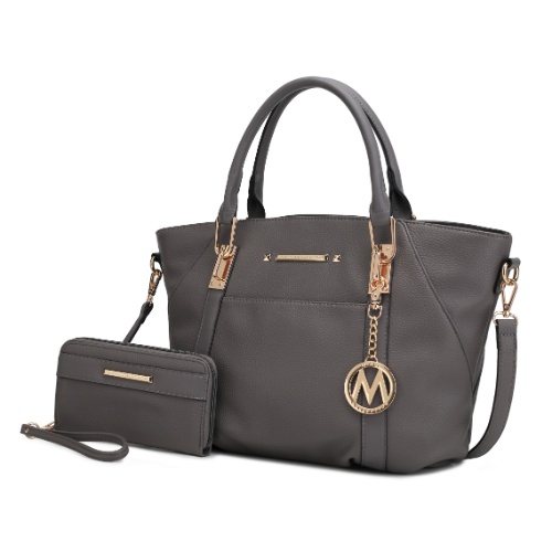 MKF Collection Azrael Vegan Leather Women’s Tote Bag with wallet by Mia K