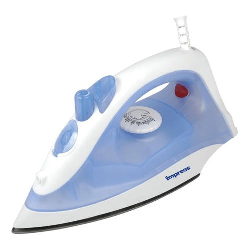 Impress Basic Clothing Iron | Non-Stick | Compact | Spray | Adjustable Steam | Fabric Selector | Swivel Cord | Lightweight | 1200-Watt