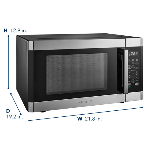 Insignia 1.6 Cu. Ft. Microwave - Stainless Steel