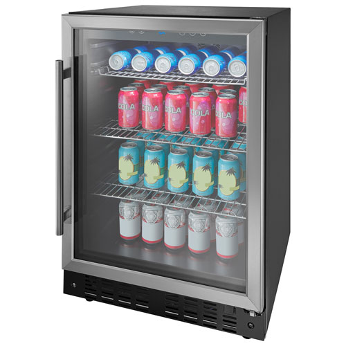 Insignia 165-Can Freestanding Beverage Centre (NS-BC1ZSS9-C) - Staineless Steel - Only at Best Buy