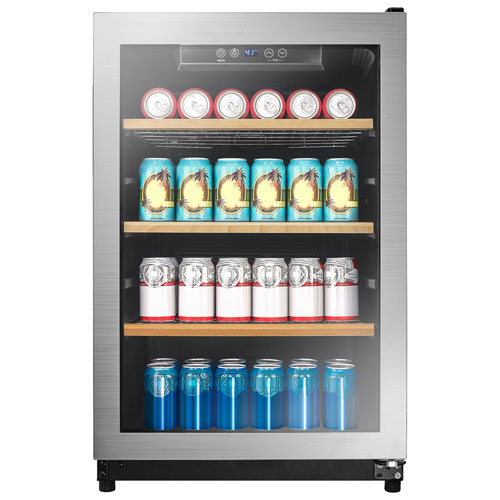 Insignia 130-Can Freestanding Beverage Cooler (NS-BC130GP1-C) - Only at Best Buy