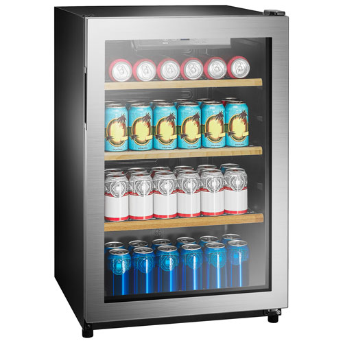 Insignia 130-Can Freestanding Beverage Cooler (NS-BC130GP1-C) - Only at Best Buy