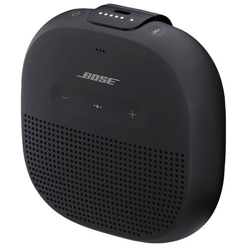 Boîte ouverte - Haut-parleur sans fil Bluetooth étanche et robuste SoundLink Micro de Bose - Noir