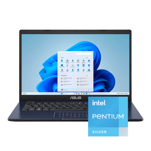 ASUS  14" Fhd Laptop - Star Black（Intel Pentium N6000 Processor, 4GB Ram/64GB Emmc/windows 11)