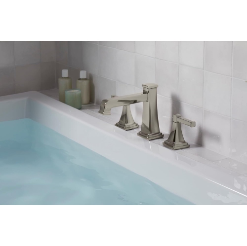 KOHLER – Robinet de baignoire RIFF T26436-4-CP avec bec verseur, chrome poli
