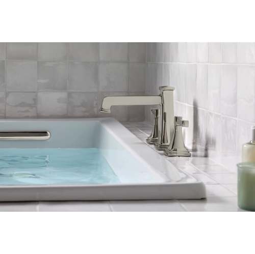 KOHLER – Robinet de baignoire RIFF T26436-4-CP avec bec verseur, chrome poli
