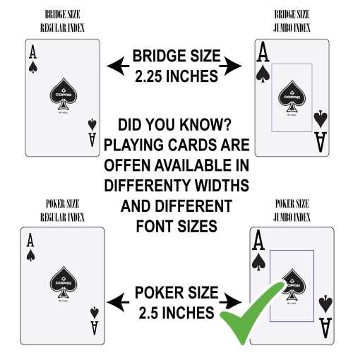 Copag Playing Cards 1546 Elite Design 100% Plastic 2 Sets Red Blue Poker Size Jumbo Large Index
