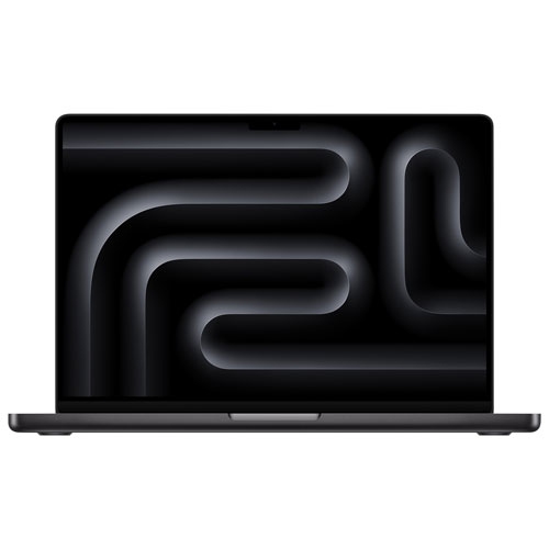 Image 1 of 1.. Open Box - Apple MacBook Pro 14.2" - Space Black (Apple M4 / 16GB RAM / 512GB SSD) - French