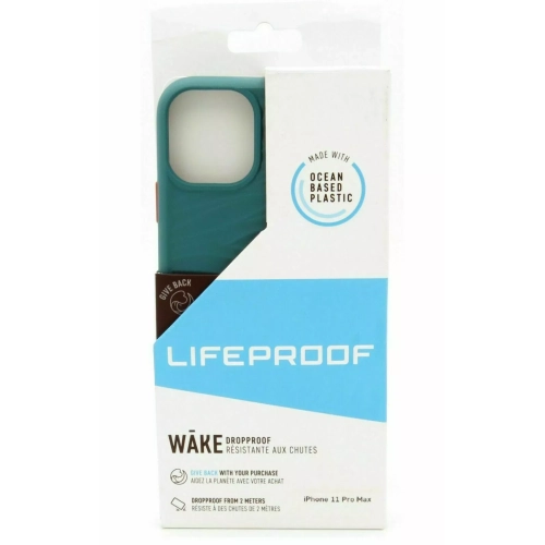 Image 1 of 1.. LifeProof - WAKE Case for Apple iPhone 11 Pro Max - Down Under Teal Orange