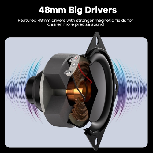 TRIBIT Portable Bluetooth Speaker XSound Plus 2, Wireless Speaker 30W with XBass, IPX7 Waterproof, 24-Hour Playtime,Stereo Sound, Built-in Mic,